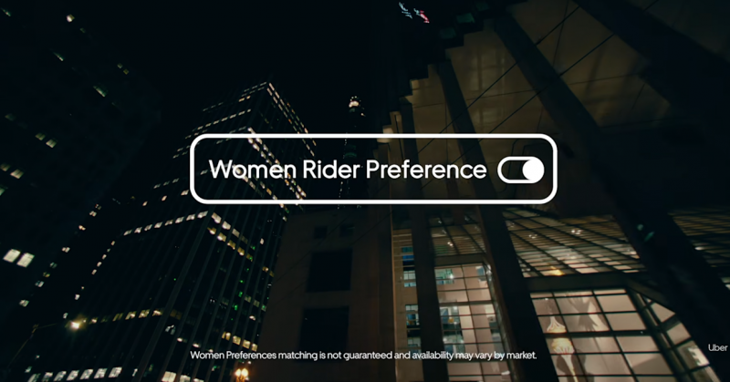 Uber expands its program that helps pair women riders and drivers