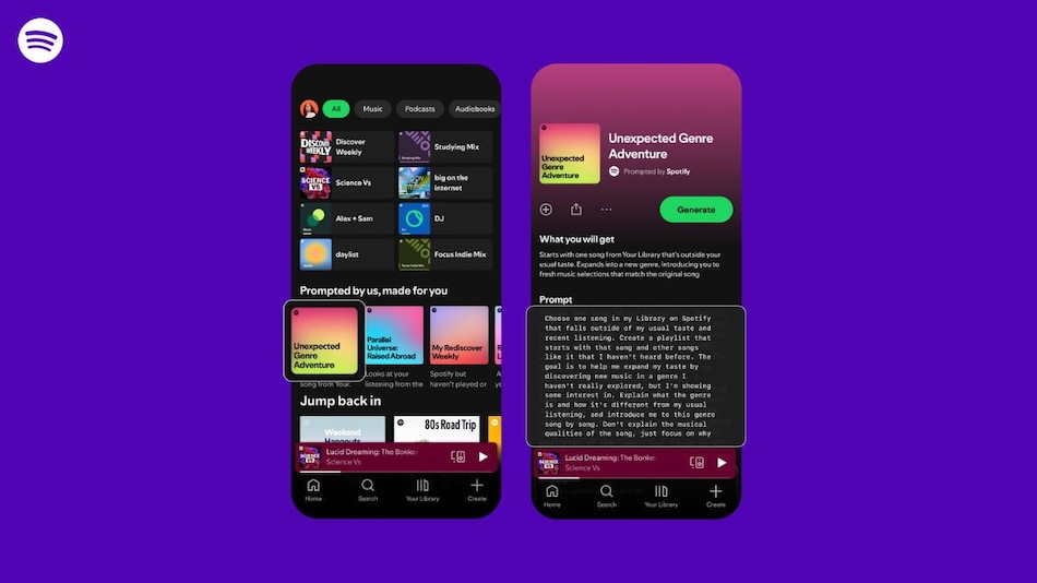 Spotify&rsquo;s New Prompted Playlist Feature Provides More Control Over Your Listening Algorithm